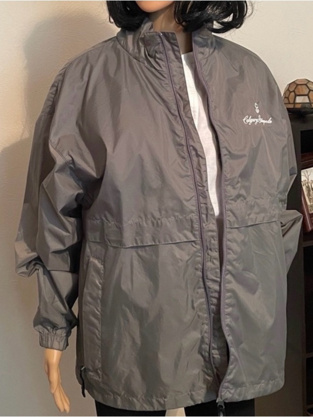 STORM TECH Windbreaker Size S/P a Piece of Calgary Ca. Stampede History utility